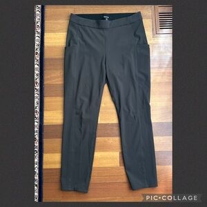 Stretchy pull on ankle pants